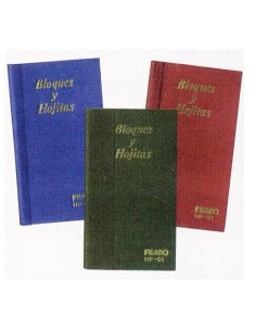 CARPETA ALBUM PARA BLOQUES Y HOJITAS COLOR ROJO - FILABO