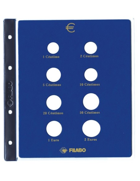 HOJA MONEDAS EURO UNIVERSAL