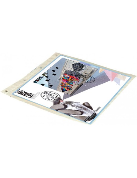 HOJA ALBUM FDC-2 DE 1 COMPARTIMENTO PARA SOBRES PRIMER DIA, TARJETAS, ETC..., 