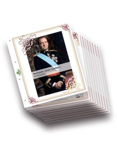 JUEGO HOJAS ALBUM PARA BILLETES DE ESPAÑA JUAN CARLOS i 1975-2002 FILABO