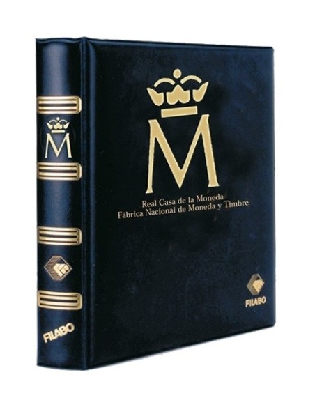 FILABO ALBUM CARTERITAS FNMT SKAY AZUL CON CAJETIN