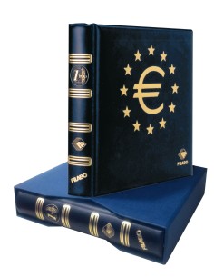 FILABO ALBUM MONEDAS EURO  SKAY AZUL CON CAJETIN