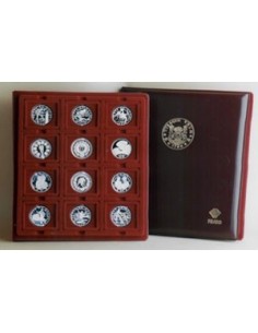 ESTUCHE MONEDAS - ALBUM FILABO 12 PARA 12 MONEDAS DE 41,5 mm.