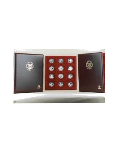 ESTUCHE MONEDAS - ALBUM FILABO 12 PARA 12 MONEDAS DE 41,5 mm.