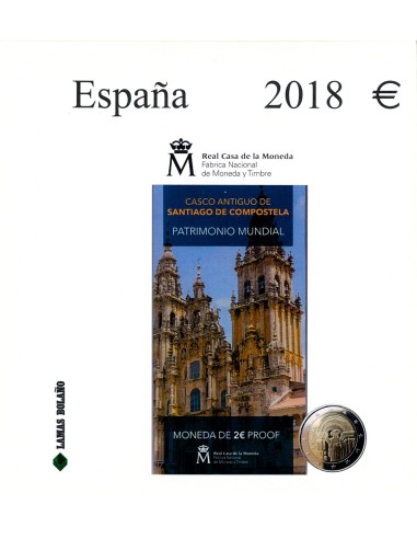 Hoja Cartera 2 Euro FNMT Filabo