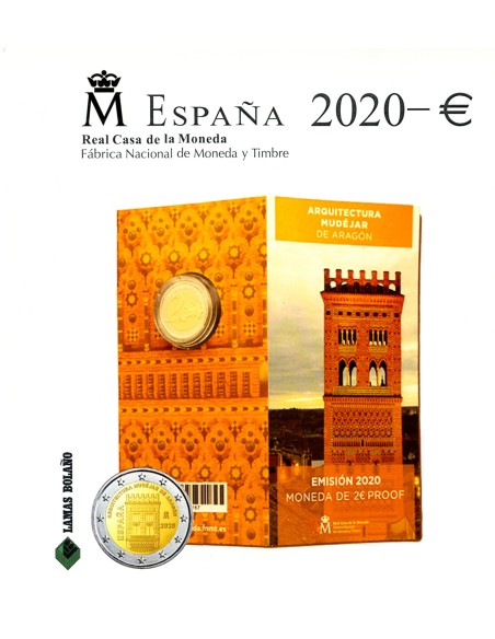 Hoja Cartera 2 Euro FNMT Filabo