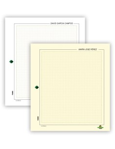 Hojas Neutras Filabo Personalizadas - Paquete 25 hojas