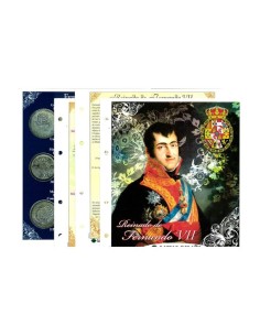 FILABO ALBUM DUROS DE PLATA DE FERNANDO VII