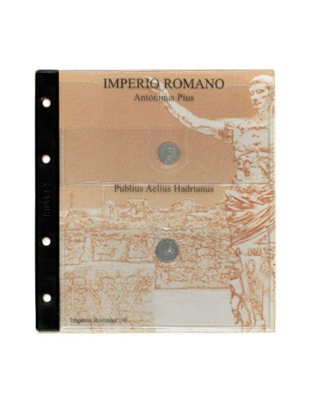 Álbum Filabo Imperio Romano 6 hojas + fichas