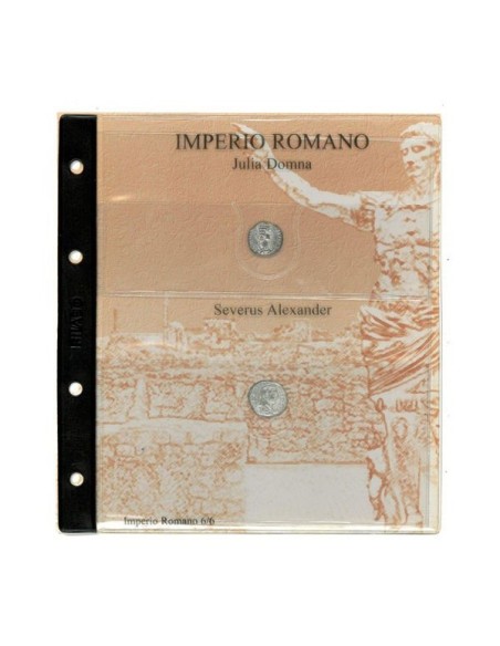 Álbum Filabo Imperio Romano 6 hojas + fichas