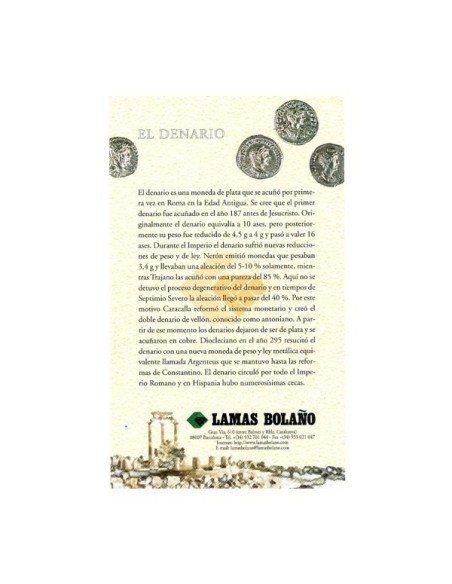 Álbum Filabo Imperio Romano 6 hojas + fichas