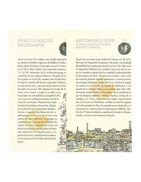 Álbum Filabo Imperio Romano 6 hojas + fichas