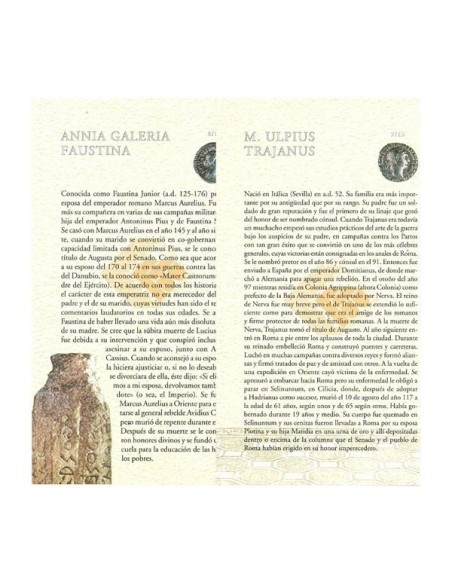 Álbum Filabo Imperio Romano 6 hojas + fichas