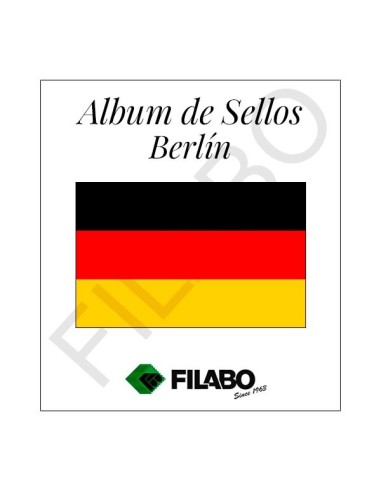 HOJAS ALBUM DE SELLOS DE BERLIN 