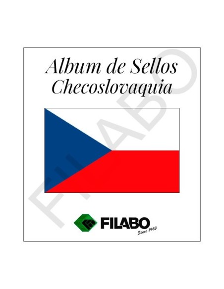 HOJAS ALBUM DE SELLOS DE CHECOSLOVAQUIA FILABO