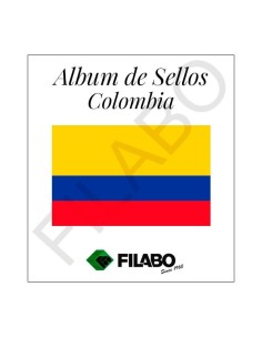 HOJAS ALBUM DE SELLOS DE COLOMBIA FILABO