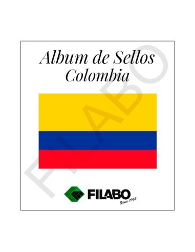 HOJAS ALBUM DE SELLOS DE COLOMBIA FILABO