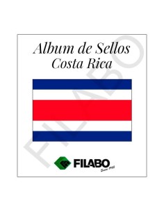 HOJAS ALBUM DE SELLOS DE COSTA RICA FILABO