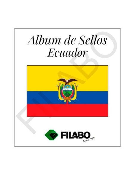 HOJAS ALBUM DE SELLOS DE ECUADOR FILABO