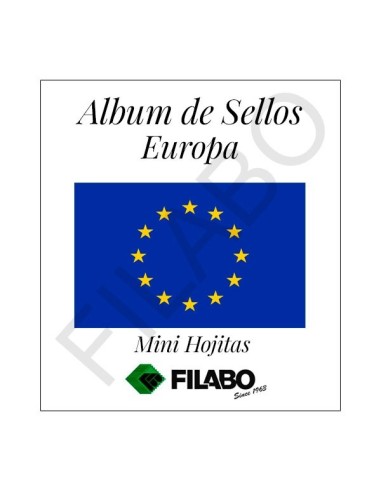 HOJAS ALBUM DE SELLOS DE TEMA DE EUROPA - MINI HOJITAS