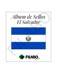 HOJAS ALBUM DE SELLOS DE EL SALVADOR FILABO