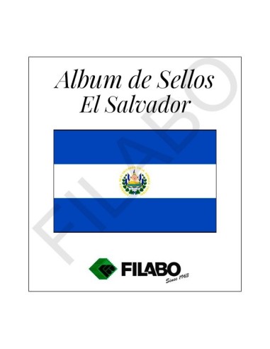 HOJAS ALBUM DE SELLOS DE EL SALVADOR FILABO