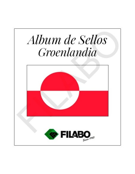 HOJAS ALBUM DE SELLOS DE GROENLANDIA FILABO