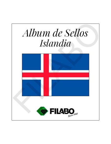 HOJAS ALBUM DE SELLOS DE ISLANDIA FILABO