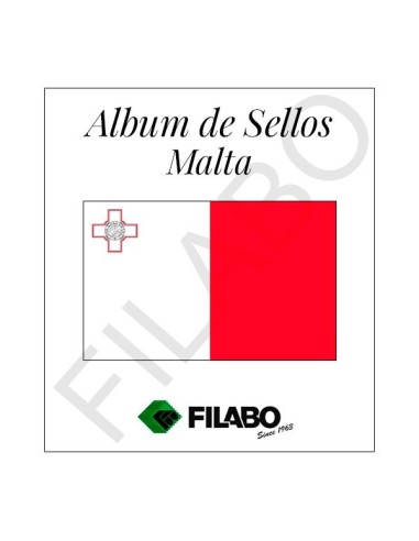 HOJAS ALBUM DE SELLOS DE MALTA