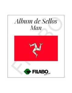 HOJAS ALBUM DE SELLOS DE MAN