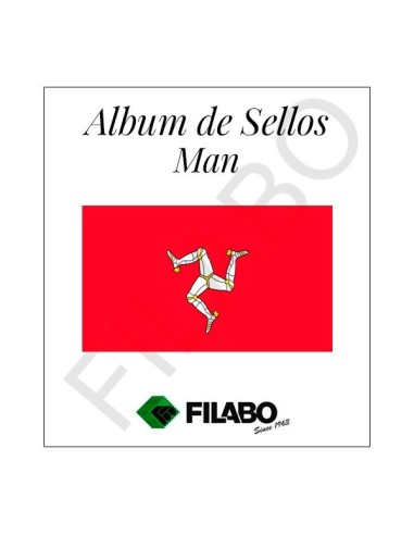 HOJAS ALBUM DE SELLOS DE MAN