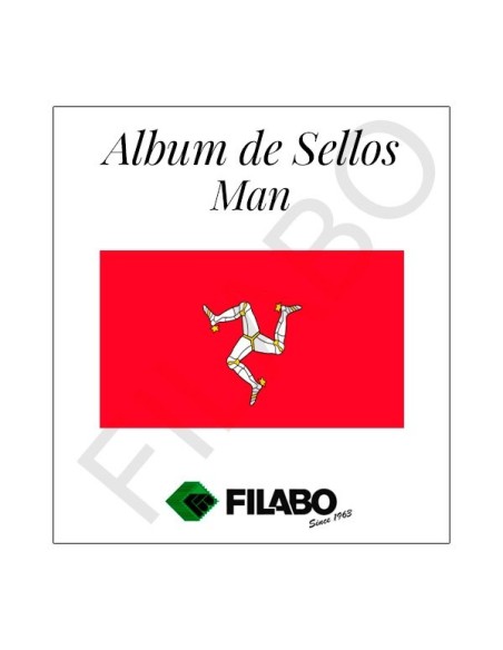 HOJAS ALBUM DE SELLOS DE MAN