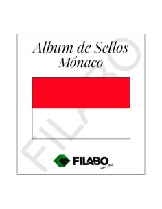 FILABO HOJAS ALBUM DE SELLOS DE MONACO