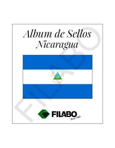 HOJAS ALBUM DE SELLOS DE NICARAGUA FILABO