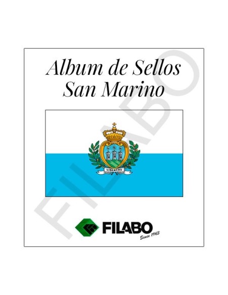 HOJAS ALBUM DE SELLOS DE SAN MARINO