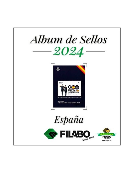 HOJAS FILABO ALBUM DE SELLOS DE ESPAÑA - SELLOS Y HOJITAS BLOQUE
