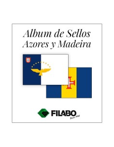 FILABO HOJAS ALBUM DE SELLOS DE AZORES Y MADEIRA 2023