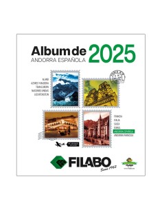 SUPLEMENTOS FILABO ANDORRA ESPAÑOLA HOJAS ALBUM DE SELLOS  2