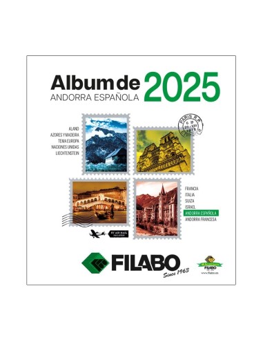 SUPLEMENTOS FILABO ANDORRA ESPAÑOLA HOJAS ALBUM DE SELLOS 