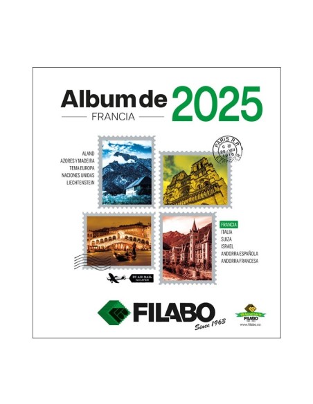 SUPLEMENTOS FILABO FRANCIA HOJAS ALBUM DE SELLOS