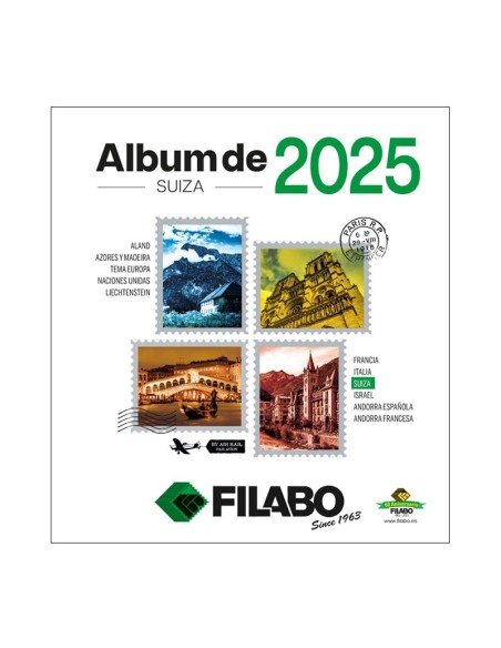 HOJAS ALBUM DE SELLOS DE SUIZA